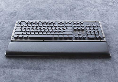AZIO Retro Classic Palm Rest, Gunmetal - color: Gunmetal