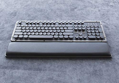 AZIO Retro Classic Palm Rest, Gunmetal - color: Gunmetal