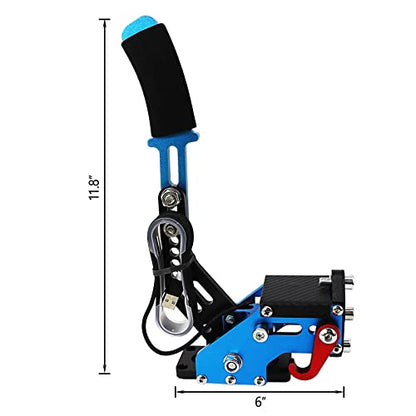 Nejoney 14Bit Universal USB Handbrake, PC Windows Professional Gaming Peripherals for SIM Racing Games G25/G27/G29