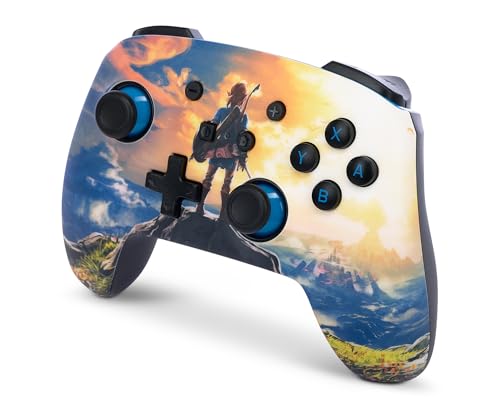 PowerA Enhanced Wireless Controller for Nintendo Switch/Switch 2 / Switch Lite/OLED Model - Kingdom of Hyrule - Gamepad, game controller, Officially Licensed - color: Kingdom of Hyrule
