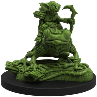Epic Encounters: Village of The Goblin Chief - RPG Fantasy, Tabletop Game with 20 Miniatures, Double-Sided Game Mat, & Game Master Adventure Book with Monster Stats
