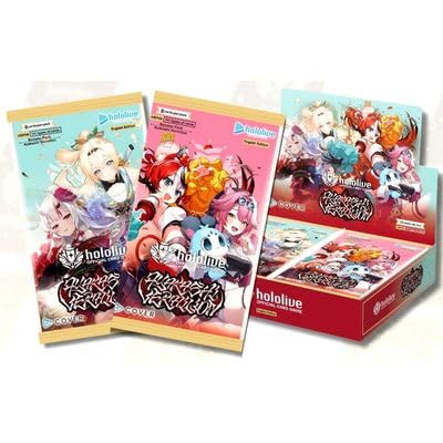 Hololive OFFICIAL CARD GAME: Ayakashi Vermillion Booster Box | 12 Packs Official Anime Trading Card Game | Includes New Talents & OSR Debut Cards