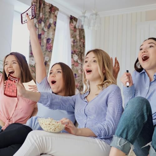 XOXO Parents Movie Night Bingo Cards, Reusable Supplies - Action | 4 reusable dry-erase cards, markers included, fun for kids & adults, guys night game, blockbuster movie lover gift