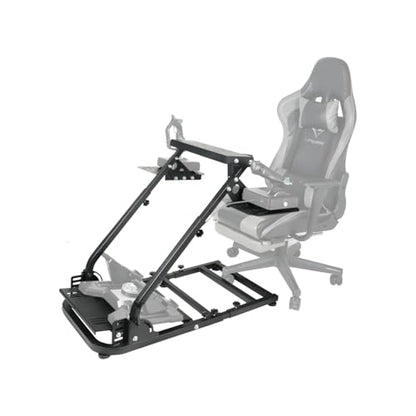 Marada Wheel Stand and Flight Sim Stand Compatible with Thrustmaster HOTAS WARTHOG, Logitech G25 G27 G29 G920 Adjustable Foldable Wheels,Pedals,Throttle,Joystick not Included
