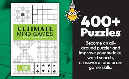 Ultimate Mind Games: With Over 400 Puzzles (Brain Busters)