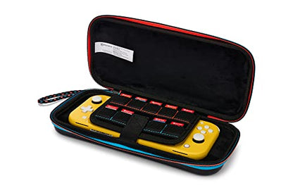 PowerA Slim Travel Pro Case for Nintendo Switch - OLED Model and Lite - Red/Blue, Hard Shell Protective Gaming Console Case