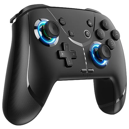 GMBACK Wireless Switch 2 Controller for Nintendo Switch 2/Switch/Lite/OLED | Bluetooth Gaming Controller for iPhone/Android/PC/Steam/Mac/iOS/iPad/TV with Macro/Vibration/Motion Control/Turbo/Wakeup - color: Obsidian Black