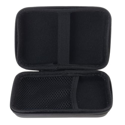 SOMUMOK Protector Case Storage Box for R36S Scratchproof Bag Handheld Game Console Travel Carrying Case with Pocket - color: Black