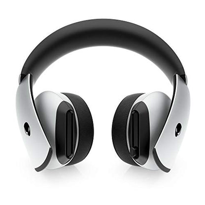 Alienware 7.1 PC Gaming Headset AW510H-Light: 50mm Hi-Res Drivers - Noise Cancelling Mic - Multi Platform Compatible(PS4,Xbox One,Switch) via 3.5mm Jack, Gray