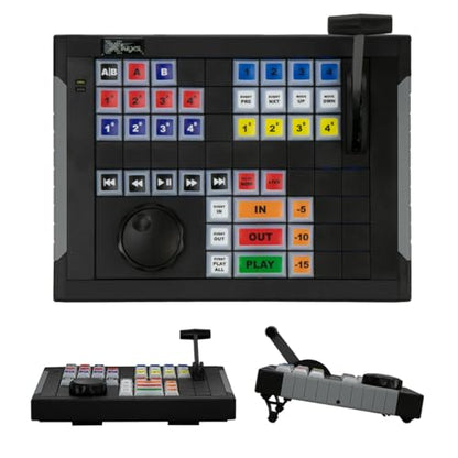 X-keys USB Replay Controller for vMix or Central Control (XK-64) Made in USA