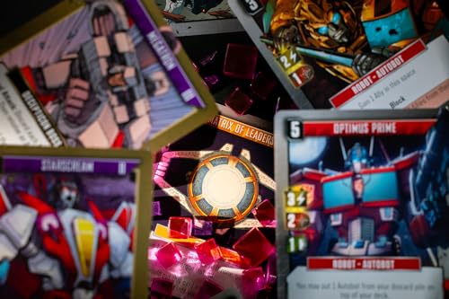 Renegade Game Studios Transformers Deck-Building Game - Strategy Board Game | For 1-5 players, ages 13+. Features competitive and cooperative modes, iconic artwork, and 45-90 minute sessions