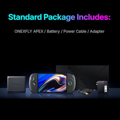 OneXFly Apex Portable Handheld Gaming PC with AMD Ryzen AI Max 385 CPU, AMD Radeon 8060S GPU, 8-inch 120Hz Display, Air Cooling Portable Gaming Console, Windows 11,32GB LPDDR5X RAM+1TB PCIe 4.0 SSD - size: Ryzen AI Max 385 32GB+1TB