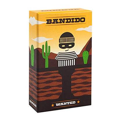 Bandido Card Game - Cooperative Strategy and Route Building Fun! Fun Family Adventure Game for Kids & Adults, Ages 6+, 1-4 Players, 15 Minute Playtime, Made by Helvetiq - style: Bandido