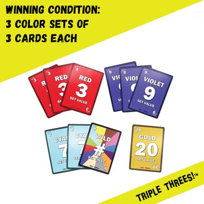 (333 Launch Edition – Bring Rummy Vibes to Family Game Night! Unstoppable Game of Strategy & Surprise Twists, Fun & Easy to Learn for Kids, Travel Ready, Great Gift, 2+ Players