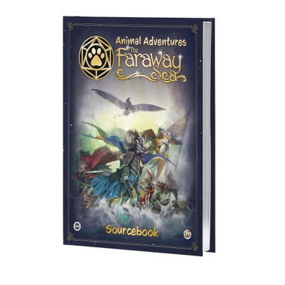 Animal Adventures: The Faraway Sea Sourcebook - Beginner’s Roleplaying Game Master RPG Rule Book with Stats, New Characters, 5 Immersive Adventures and Encounter Map