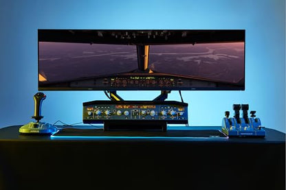 WingFlex Flight Simulator Flight Control Unit Airbus FCU A320,MSFS Fenix A320-200,Xplane-12/11, Boeing edition, Flight Multi Panel, FMC Flight Management Computer Prosim320 Toliss A319 A320 Neo A340