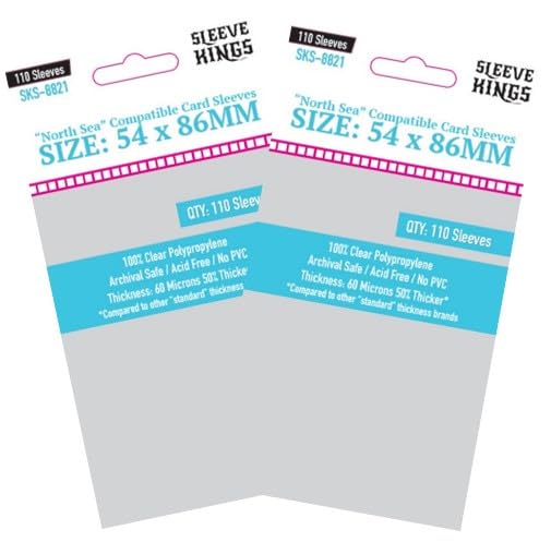 Hadrian's Wall Compatible Card Sleeve Bundle (8821 x2) - style: Hadrian’s Wall (8821 x 2)
