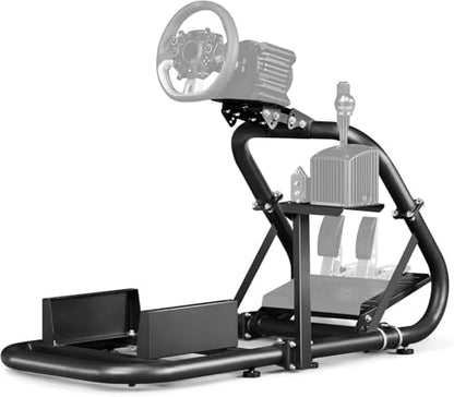 Dardoo Racing Simulator Cockpit Frame Fit for Logitech G27 G920 G923 G29, for Thrustmaster T300 T500, for Fanatec,Adjustable Driving Wheel Stand, Not Included Wheel,Pedal,Handbrake,Shifter & Seat
