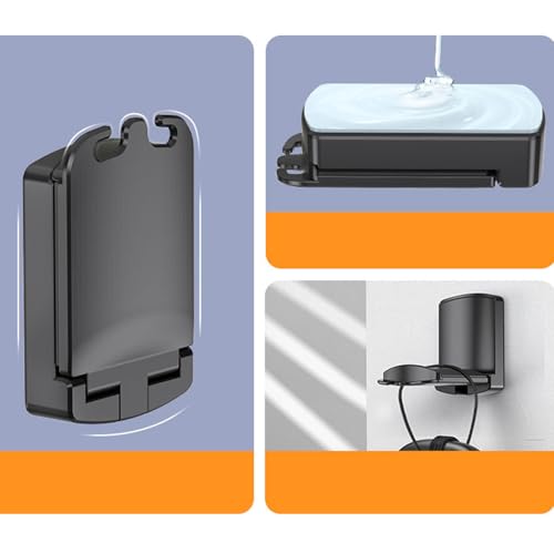 Headphone Stand Holder for Airpods Max,HyperX,Sennheiser,Sticky Headset Hanger Adhesive Headphone Hook Mount,Headset Stand Holder Clip Under Desk,Earphone Clamp for Airpods Max (White 2 Pack)