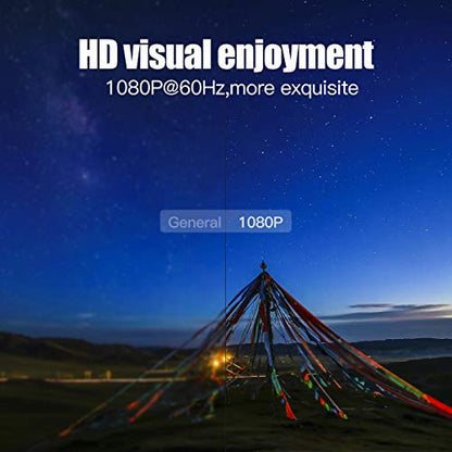 HDMI Extender 165ft Over Single Cat5e/6 Ethernet, Extend 1080P@60Hz Video No Delay, Transmit Audio Video Synchronously, Support 3D, POC, EDID - size: 1x1 1080P 165ft