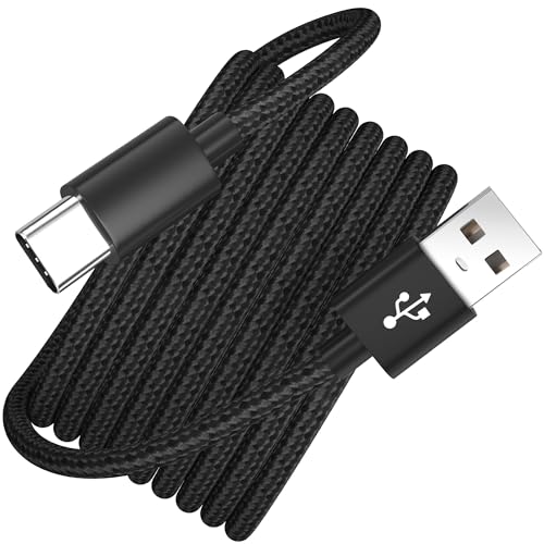 PS5 Controller Charger Cable 10FT Long USB C Cable for Xbox Series X/S Elite Controller,PS5 Pro Charger,Braided Type-C Charging Cord for PlayStation 5 DualSense.USBC Replacement for Nintendo Switch - size: 10ft