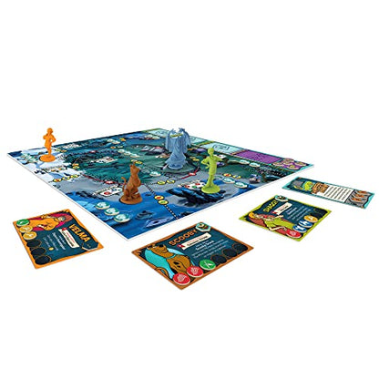 CMON Scooby-Doo! The Board Game - Cooperative Mystery Game Based on The Hit TV Series, Family Fun for Kids & Adults, Ages 10+,1-5 Players, 30 Minute Playtime