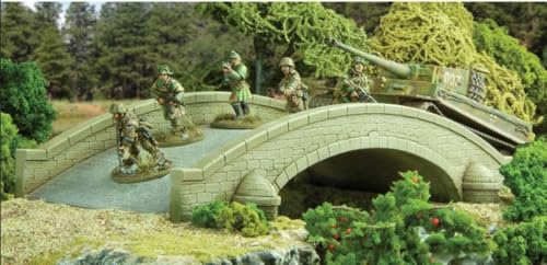 Warlord Bolt Action Stone 1:56 WWII Military Wargaming Diorama Plastic Model Kit, Small