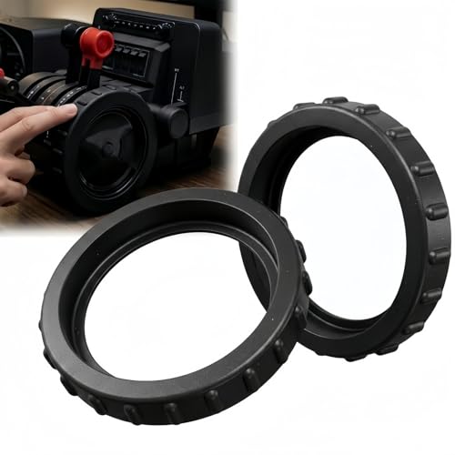 Trim Wheel Cover Compatible with Honeycomb Bravo Throttle Quadrant, Anti-Slip Grip Control Accessory for Flight Simulation, Professional GA Cockpit Upgrade, 2pc