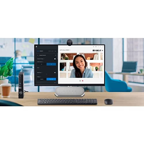Dell Webcam WB3023-2K QHD/FHD/HD Resolution, Sony Sensor, f2.0 Aperture, Face Detection, Noise Reduction Mic, 2X HD Zoom, USB-A, Microsoft Teams/Zoom Certified - Black
