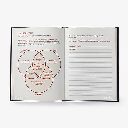 Characters & Quests (Dungeons & Dragons): A Young Adventurer's Workbook for Creating a Hero and Telling Their Tale