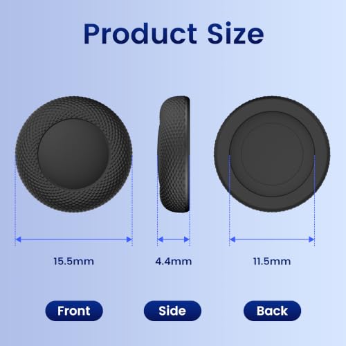 10PCS Joystick Cap Replacement for Nintendo Switch OLED/Lite, Soft Silicone Thumb Grip Covers with Anti-Slip Texture for Joy-Con Analog Sticks, Controller Repair Accessories