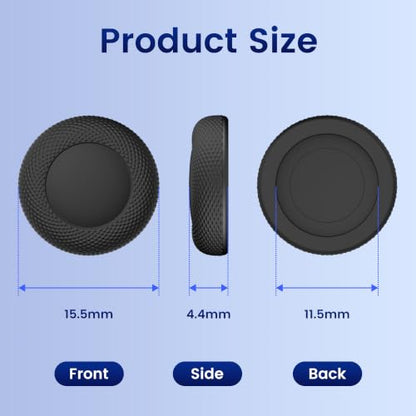 10PCS Joystick Cap Replacement for Nintendo Switch OLED/Lite, Soft Silicone Thumb Grip Covers with Anti-Slip Texture for Joy-Con Analog Sticks, Controller Repair Accessories