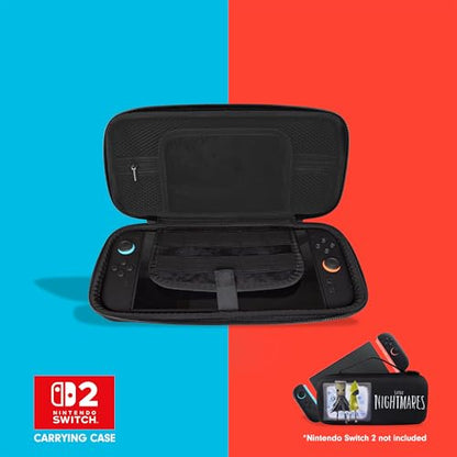Sonix Carrying Case for Nintendo Switch 2, Switch 1, Lite, OLED, Protective Travel Case with Game Cartridge Storage - color: Little Nightmares