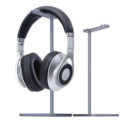 Headphone Stand for Desk, Aluminum Headset Stand (Space Gray) - color: Gray