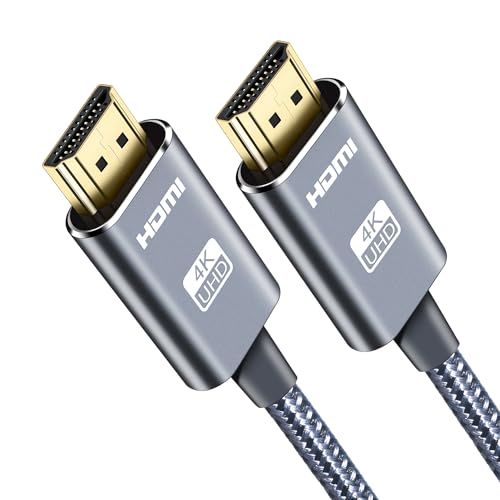 LEADSTAR HDMI Cable 4K 20 ft / 6m, High Speed HDMI 2.0 Cord Braided | 4K@60Hz, Ultra HD, 2160p, ARC, HDR, 3D, HDCP 2.2 | for Xbox, PS5, TV, Laptop, Monitor - size: 20 ft