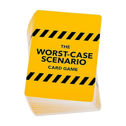 Moose The Worst-Case Scenario Card Game, Family Party Game, Ages 10+ | Rank worst-case scenarios 1-5 to score points, 3-6 players; card game for kids and adults ages 10+ - style: Family Version