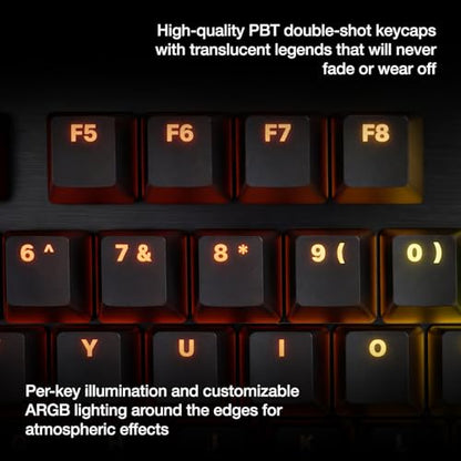 be quiet! Dark Mount Mechanical Keyboard and Dark Perk Ergo Wireless Gaming Mouse Bundle – Hot-Swappable Numpad, Display Keys, Silent Tactile Switches, 32,000 DPI Sensor, up to 110 Hours Battery Life
