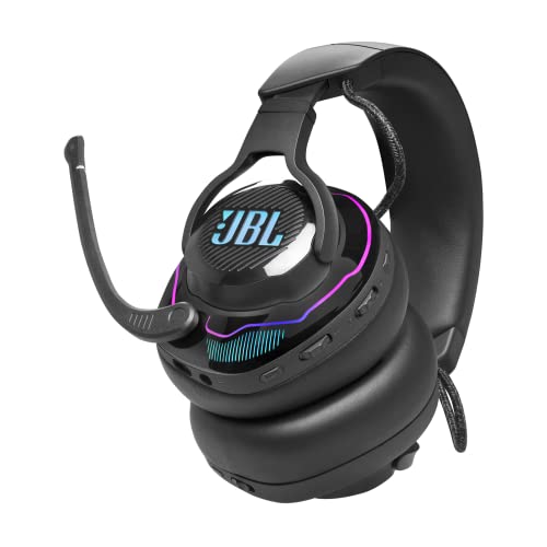 JBL Quantum 910 Wireless - Performance Gaming Headset - Black | Get the professional edge with head-tracking enhanced JBL QuantumSPHERE 360 on your PC, Low latency wireless system - style: JBL Quantum 910 Wireless