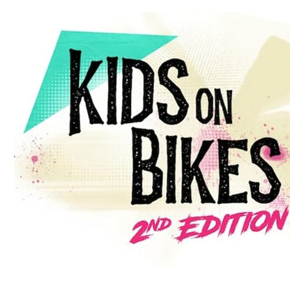 Renegade Game Studios Kids on Bikes TTRPG 2nd Edition Tabletop RPG Book | Softcover Core Rulebook for 2-6 Players, Collaborative Storytelling Adventure, Includes Sample Module and Refined Rules