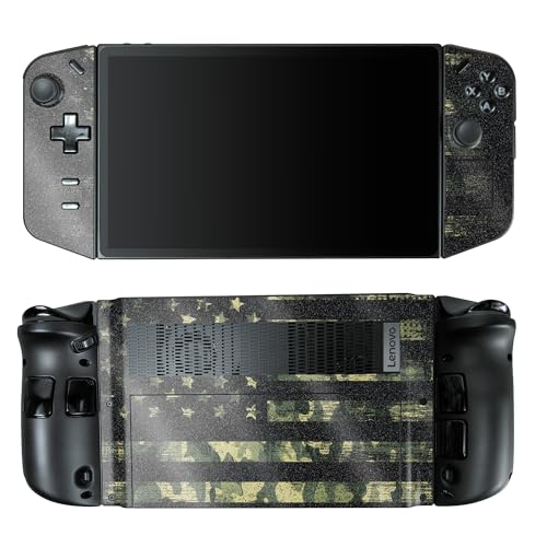 Glossy Glitter Gaming Skin Compatible with Lenovo Legion Go - American Camo - Premium 3M Vinyl Protective Wrap Decal Cover - Easy to Apply | Crafted in The USA by MightySkins - color: American Camo, style: Glossy Glitter Finish