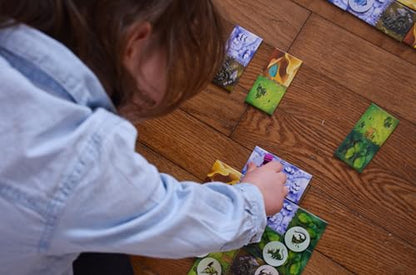Tabletop Strategy Game, My First Kingdomino, Fun Kids & Adults Family Fantasy Board Game, 2-4 Players, Ages 5+, Dragomino by Blue Orange Games - style: Dragomino