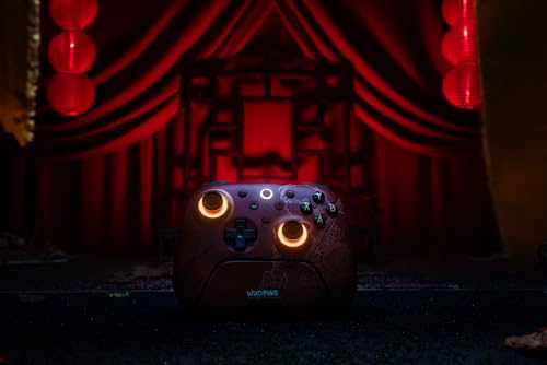 8Bitdo Ultimate 2 Wireless Controller for PC, Apple, Steam&Android, WUCHANG | Officially Licensed by WUCHANG: Fallen Feathers, TMR Joysticks, Hall/Tactile Triggers, 1000Hz, RGB Fire Ring, Charging Dock - color: WUCHANG: Fallen Feathers