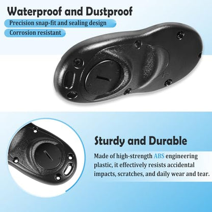 Remote Back and Battery Case Kit Replacement for iPilot Remote Cover Fit for Minn Kota Trolling Motors 2009-2016