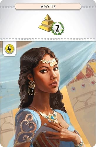 Asmodee 7 Wonders Leaders Board Game EXPANSION - Unleash the Power of Exceptional Leaders, Civilization Strategy Game for Kids and Adults, Ages 10+, 3-7 Players, 40 Min Playtime - style: Luxurious Elegant