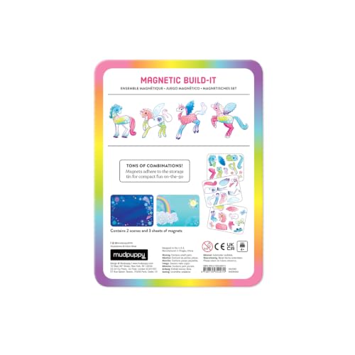 Mudpuppy Unicorn Magic Magnetic Build-it - style: Unicorn Magic