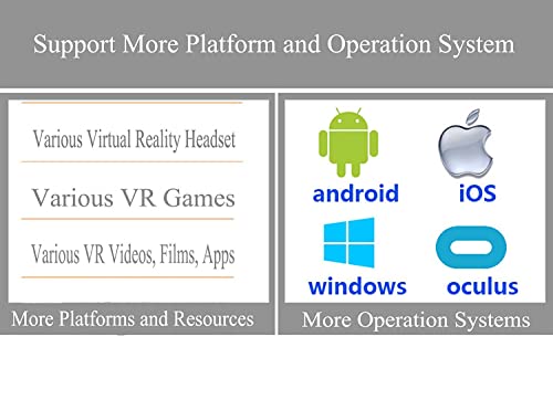 VR Remote Controller Gamepad Bluetooth Control VR Video, Game, Selfie, Flip E-Book/PPT/Nook Page, Mouse, in Virtual Reality Headset PC Tablet Laptop iPhone Smart Phone