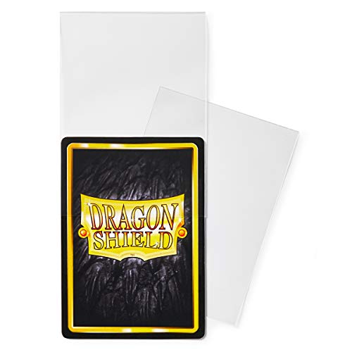 Dragon Shield Perfect Fit Inner Card Sleeves Standard Size (100 CT) – PVC-Free Polypropylene Double-Sleeve Protection Compatible with Pokemon, One Piece & Magic The Gathering – Clear - color: Perfect Fit, size: Standard Size