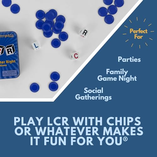 LCR Left Center Right Blue TIN
