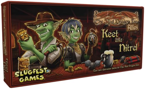 The Red Dragon Inn: Allies - Keet and Nitrel - Card Game Expansion | Ages 13+ - Compatible with All Other Expansions