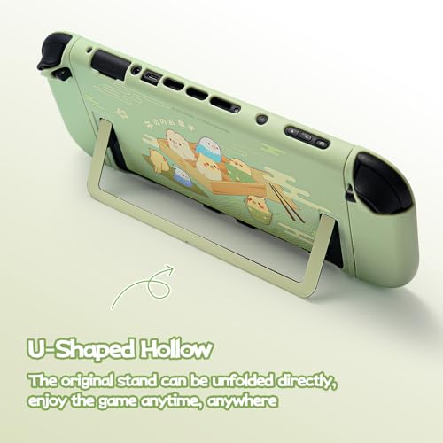 GeekShare Protective Case Compatible with Switch 2, PC Slim Dockable Skin Cover for Switch 2 Console and Game Console - Little Parrots - color: Little Parrots
